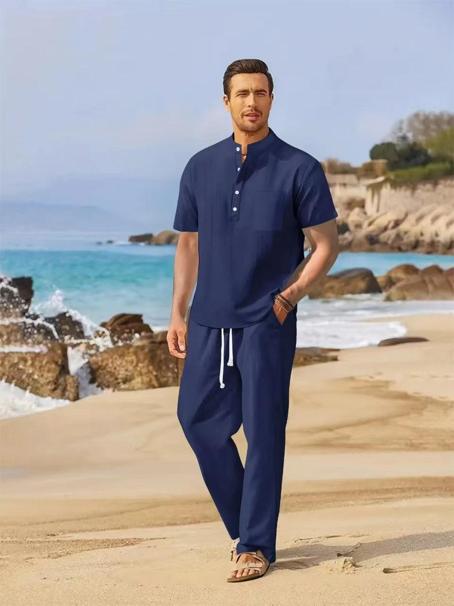 Completo Lino Uomo Estate