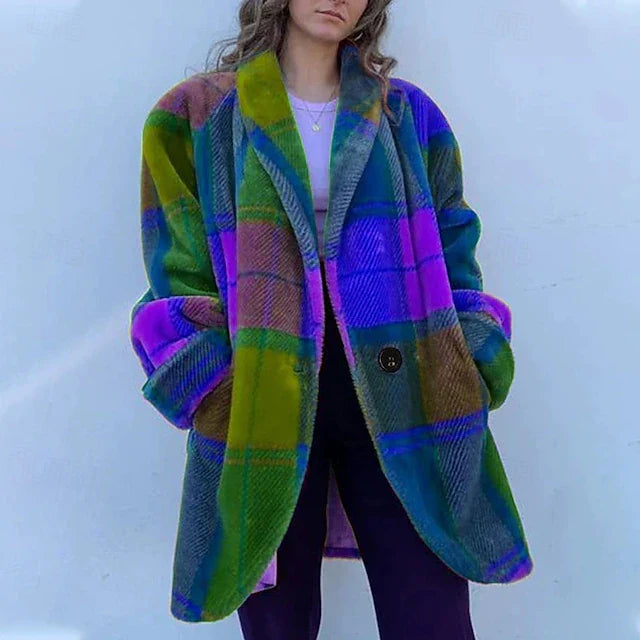 Cappotto invernale colorato